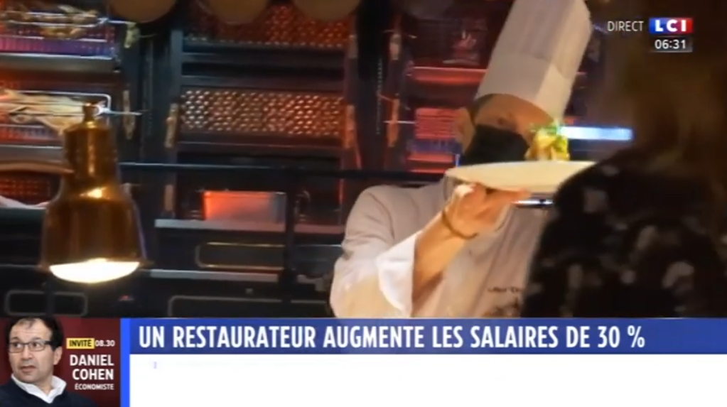 reportage lci restaurant les Grands Buffets