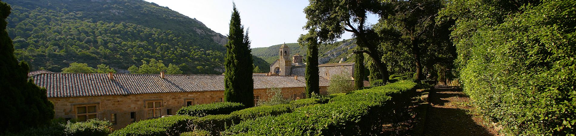 Los jardines de la abadía de Fontfroide