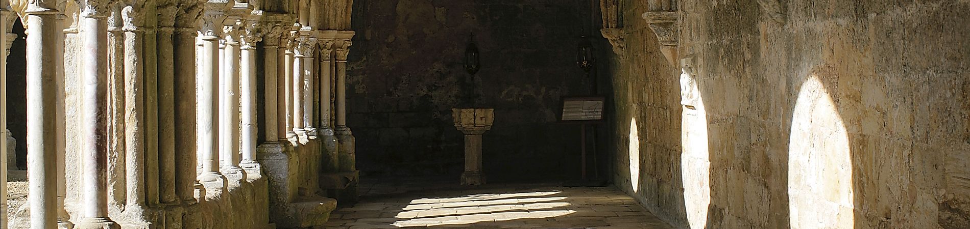 L'intérieur de l'abbaye de Fontfroide