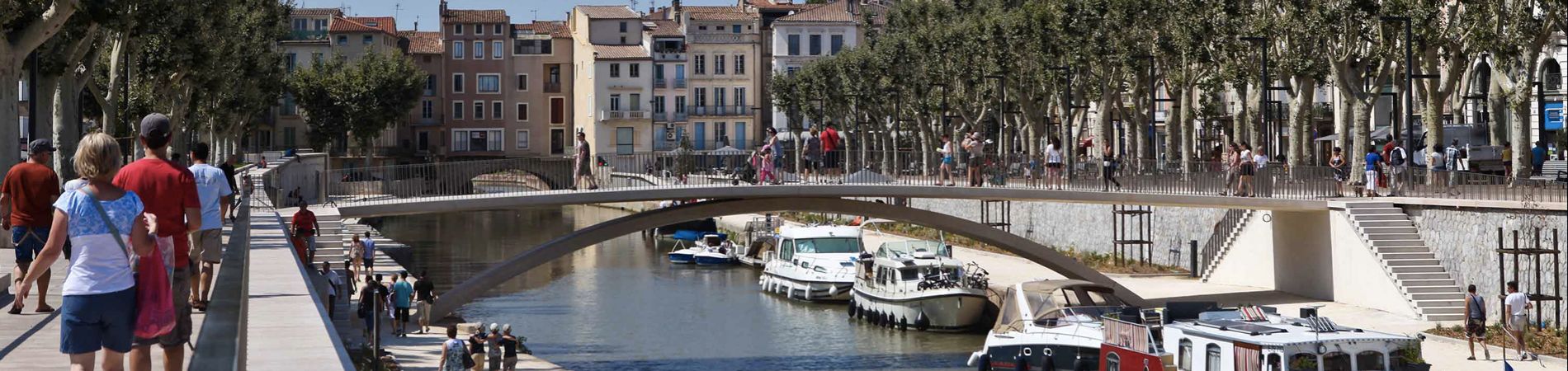 canal de la Robine à Narbonne