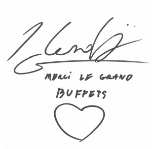 dedicace Kenji Girac aux Grands Buffets