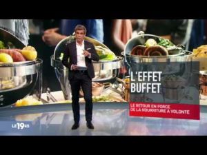 Retrouvez le replay du JT de 19h45 sur M6 avec les Grands Buffets !