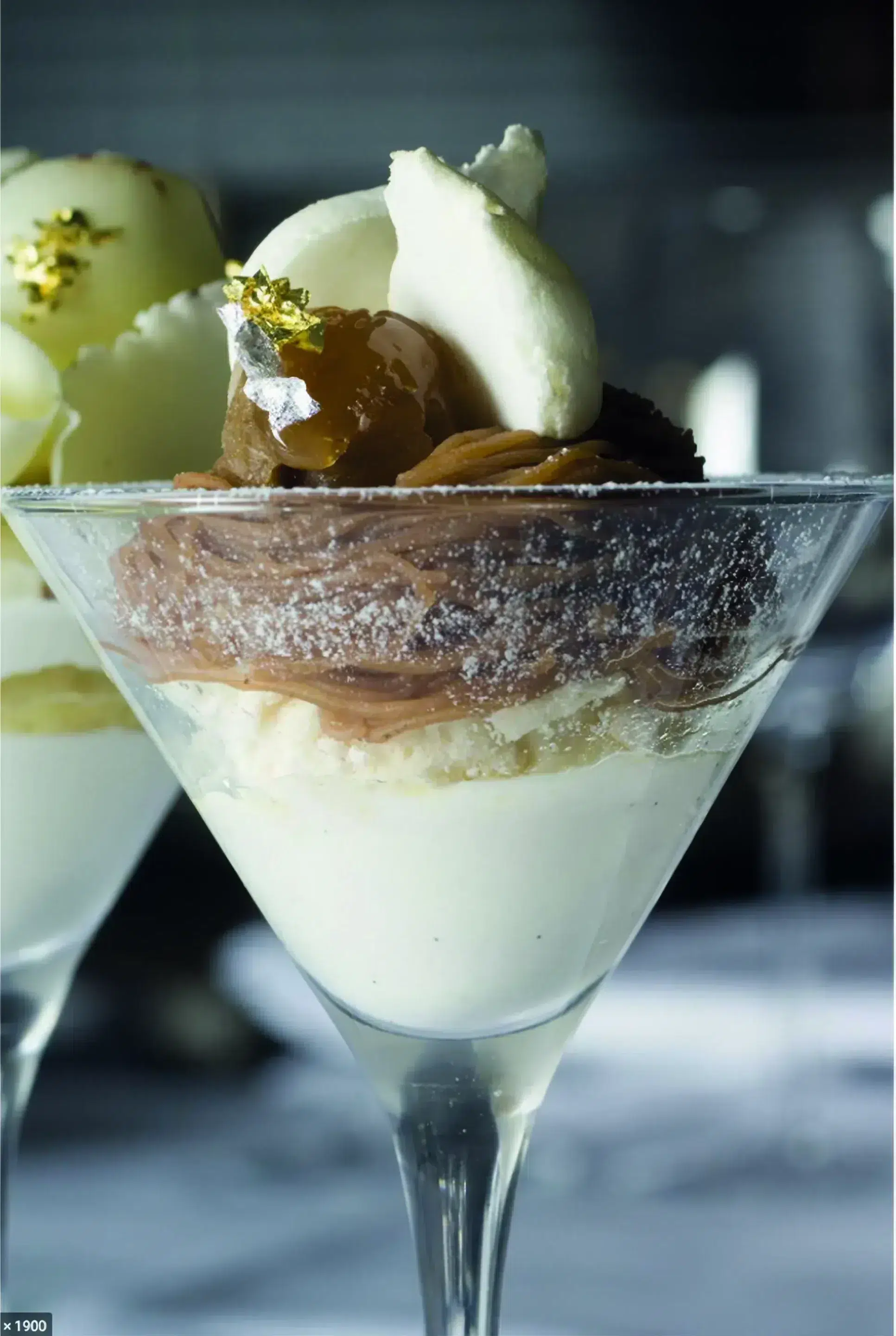 Le buffet des desserts glacés