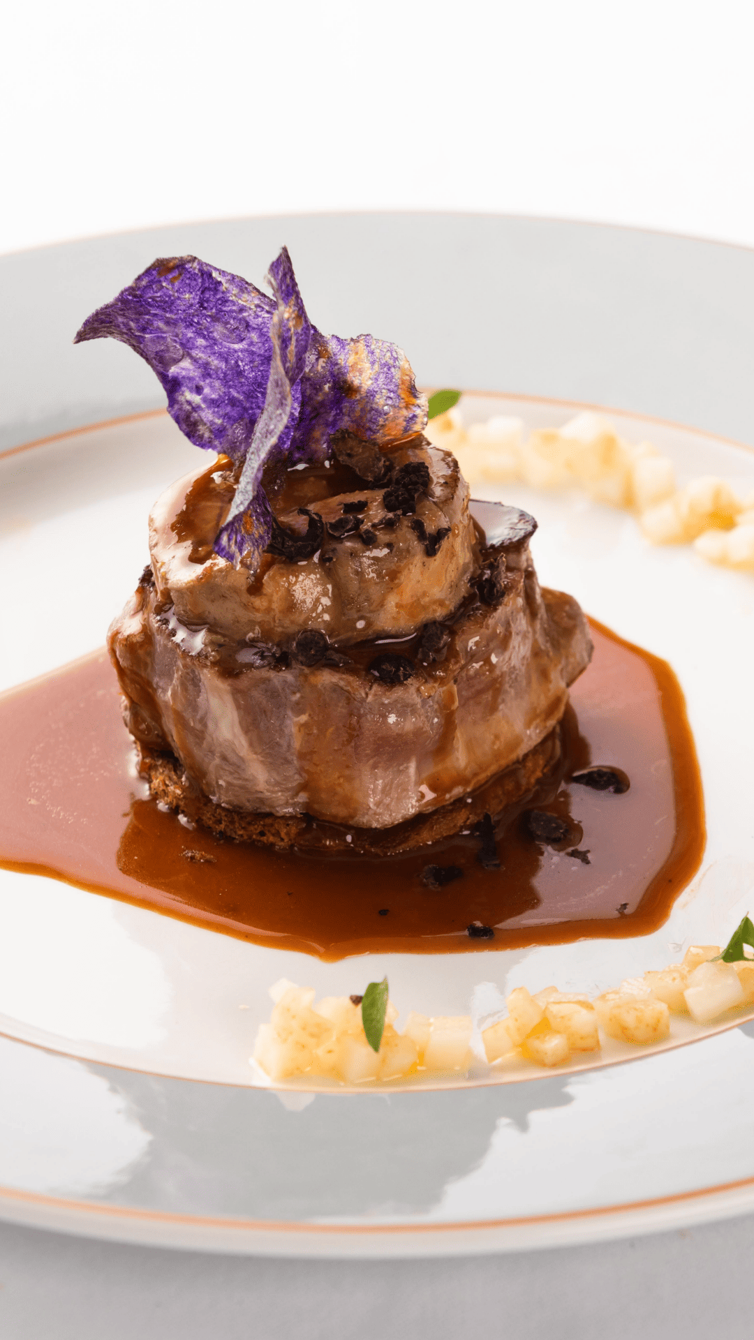 <p>Le tournedos rossini<br />
Inspiré du guide culinaire A. Escoffier, édition 1907</p>

