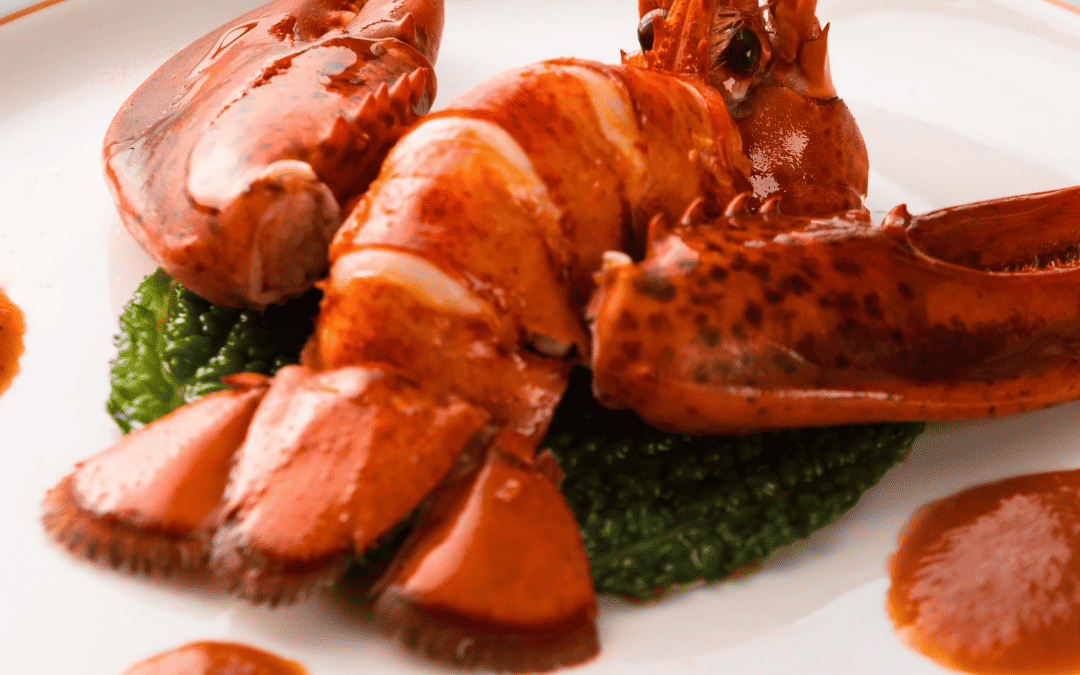 Le homard à l’américaine spécialité du Chef des Grands Buffets