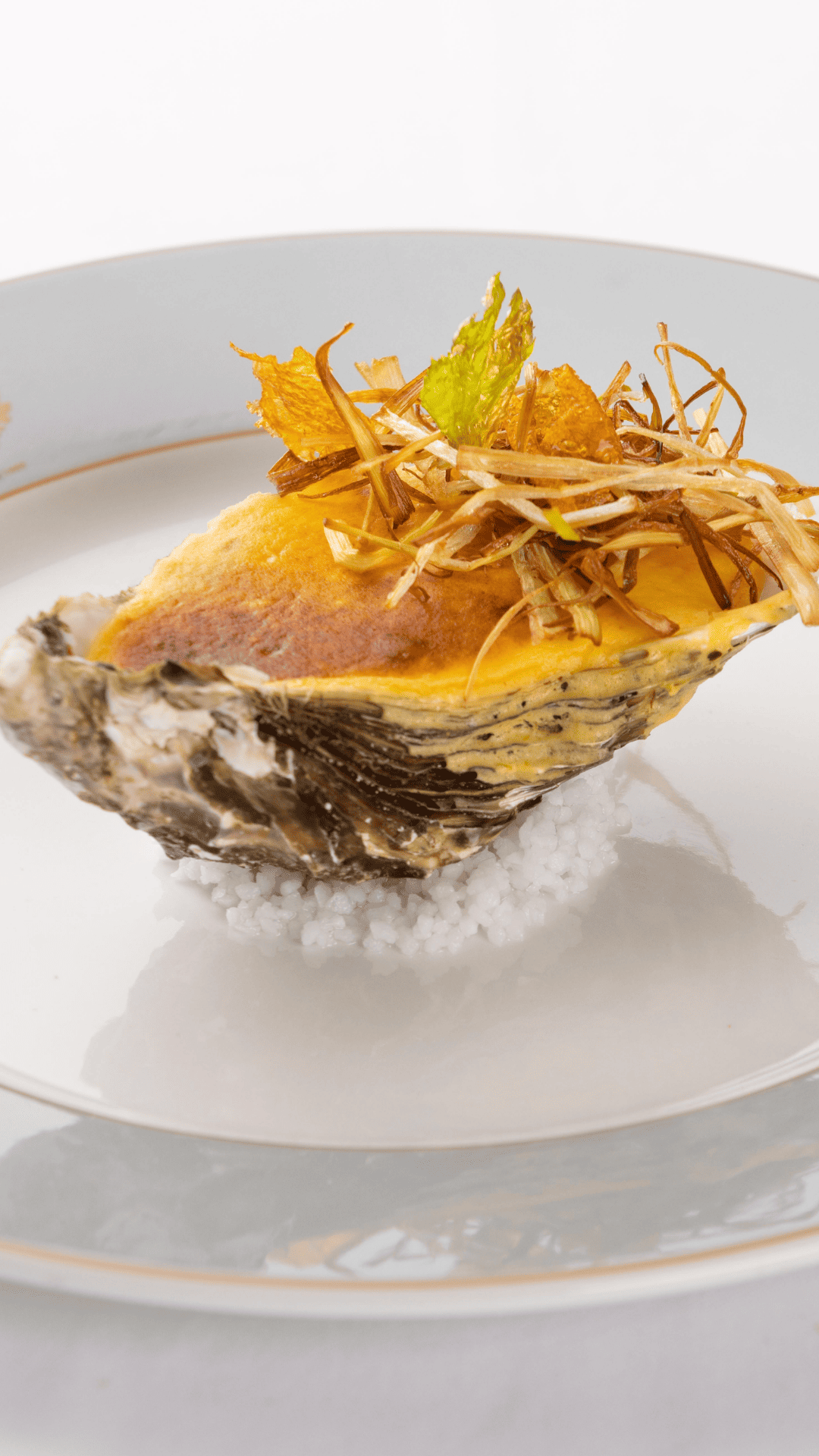 <p>L’huitre chaude au sabayon de Muscat de Rivesaltes<br />
Inspiré du guide culinaire A. Escoffier, édition 1907</p>
